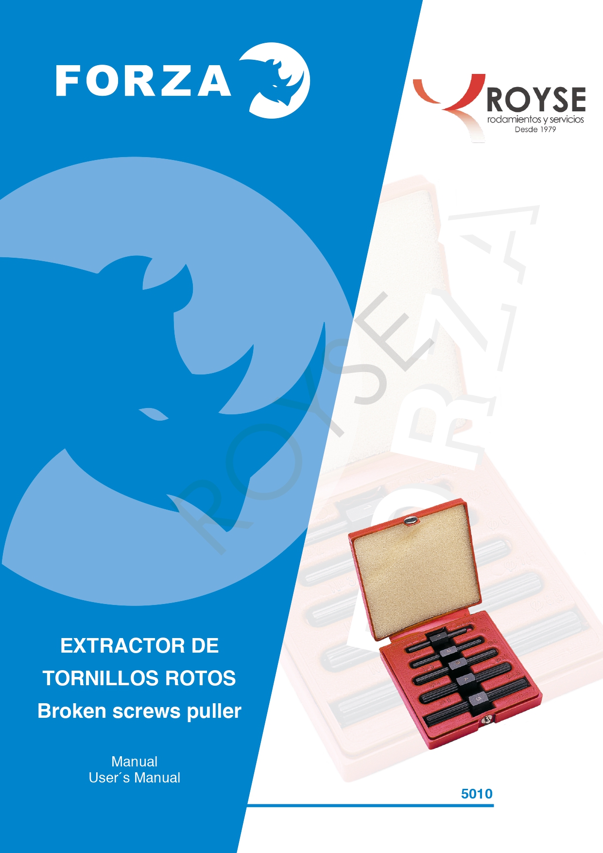 Catálogos Suministro industrial - Royse, Rodamientos y Servicios